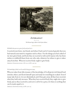 Quote card 7: Aphrahat