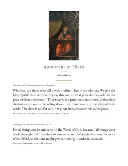 Quote card 11: Augustine of Hippo