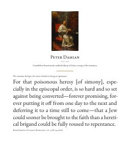 Quote card 15: Peter Damian