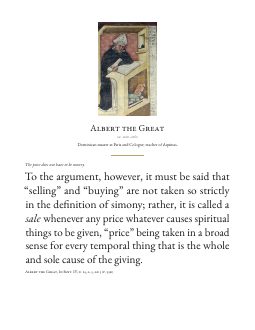 Quote card 20: Albert the Great