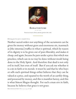 Quote card 23: Bonaventure