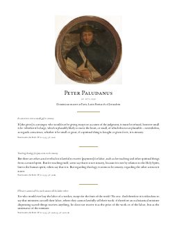 Quote card 25: Peter Paludanus