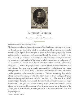 Quote card 42: Anthony Tuckney